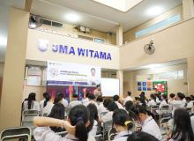 Sosialisasi Kekayaan Intelektual di SMA Witama Pekanbaru